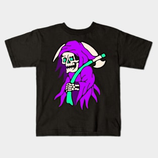 Reaper purple Kids T-Shirt